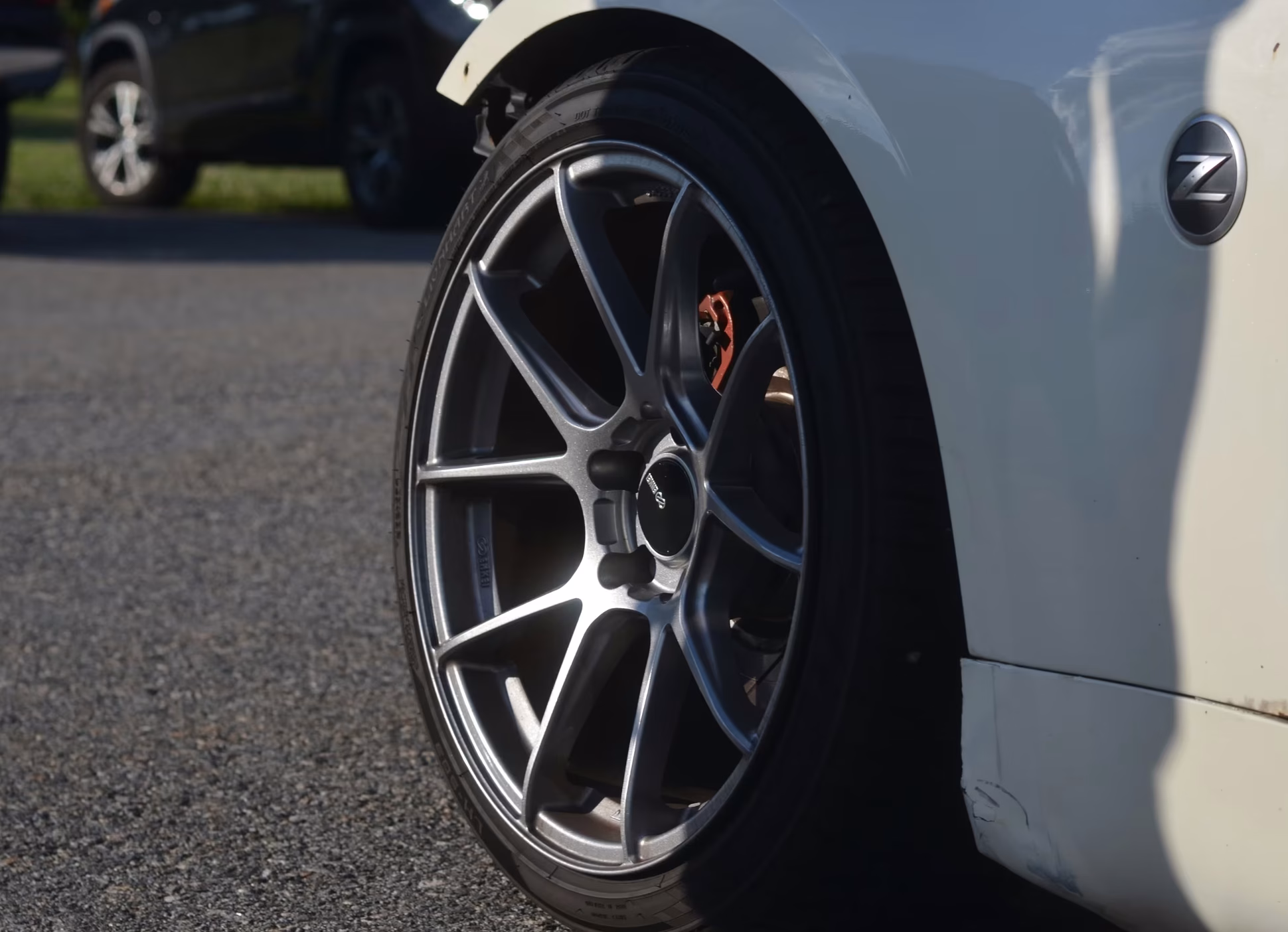 Wheel fitment and brake clearance simulator